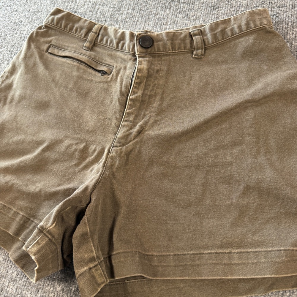 Vintage 90s Patagonia Stand Up Shorts Cotton Canvas Brown Size 8 Gorpcore